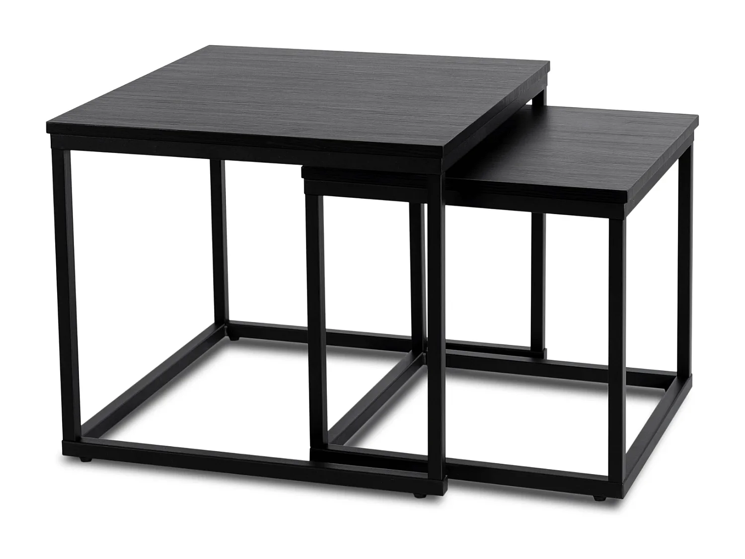 Ensemble de tables basses Tevet Noir