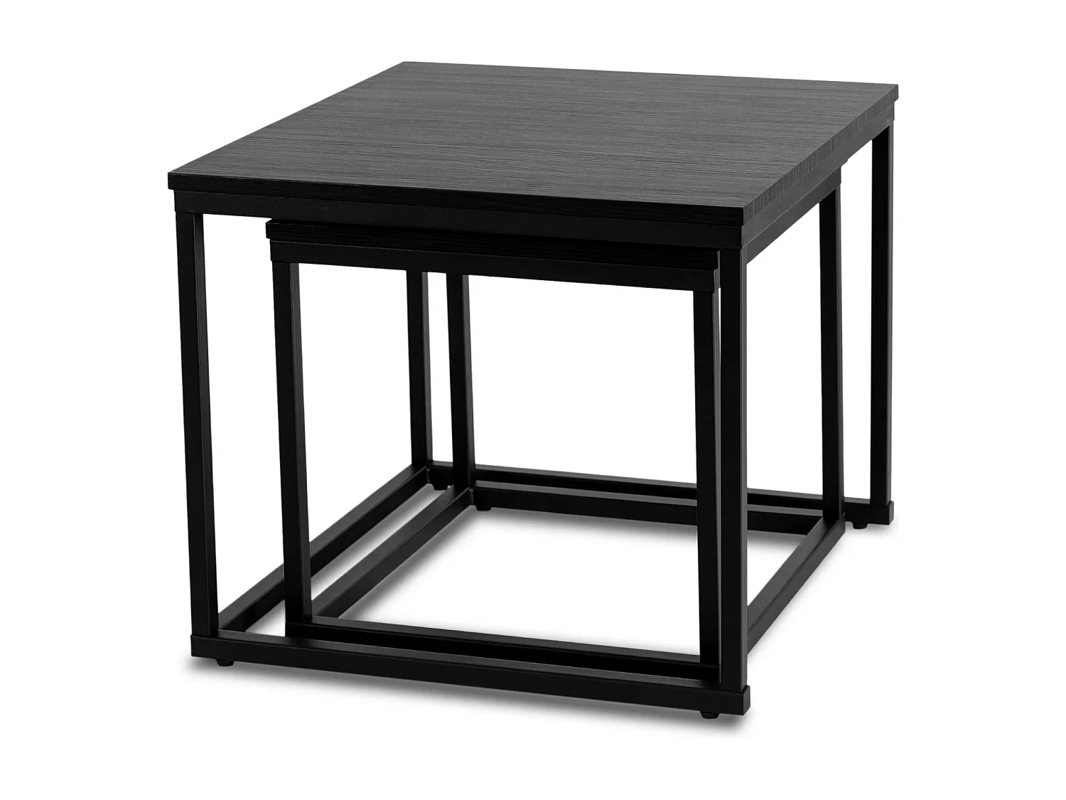 Ensemble de tables basses Tevet Noir