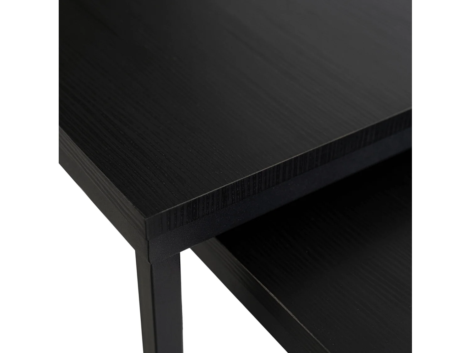 Ensemble de tables basses Tevet Noir