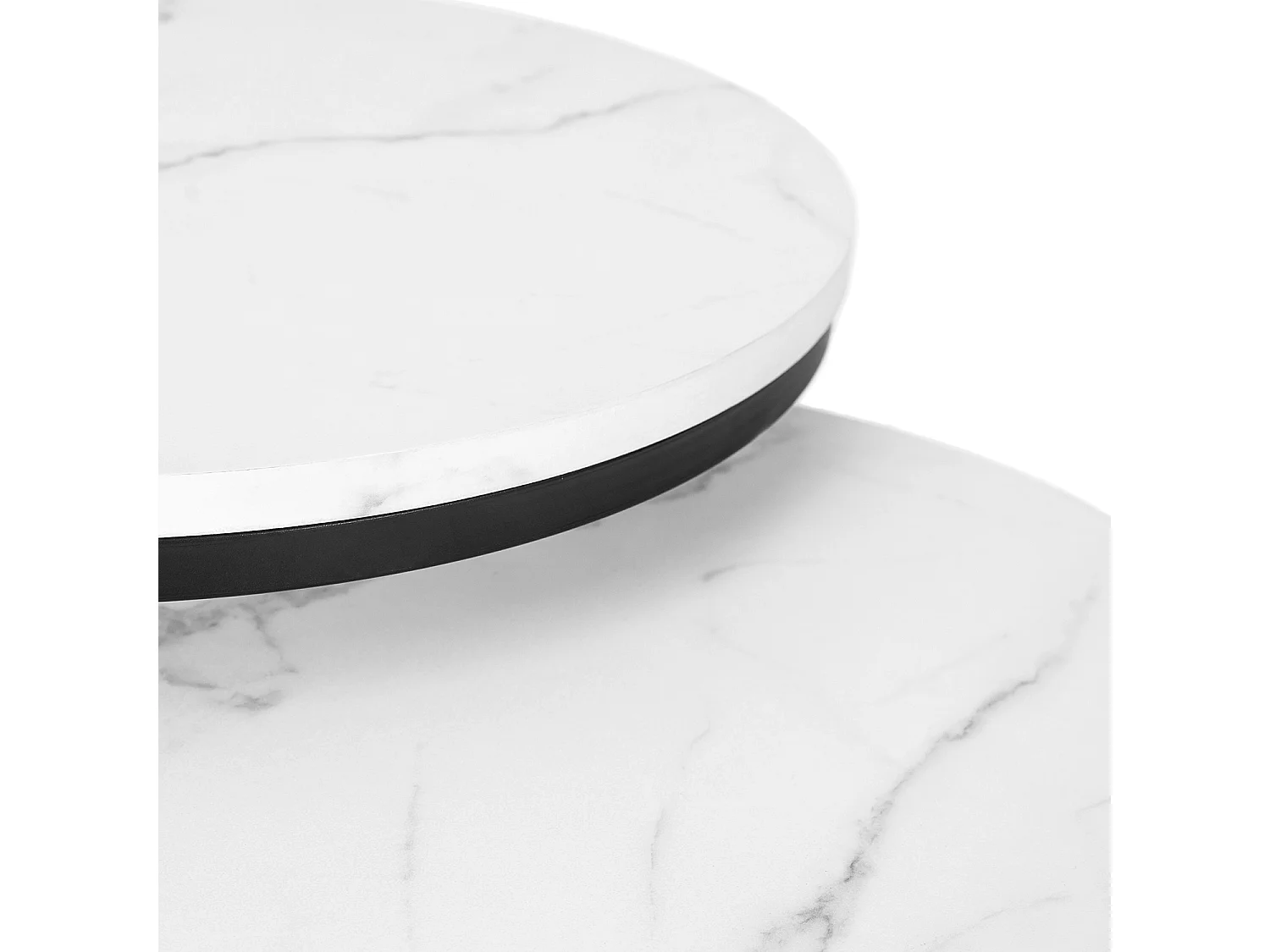 Ensemble de tables basses Dafne Marbre Blanc