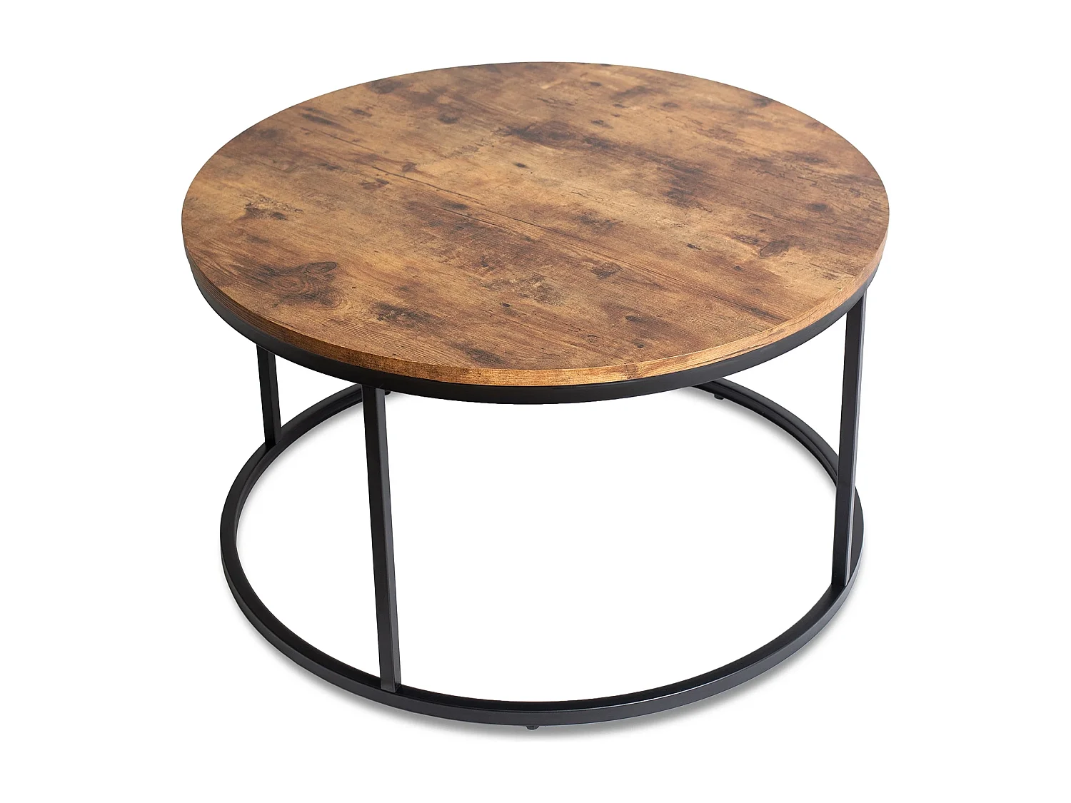 Tavolino da caffè Tim Max Rovere Rustico