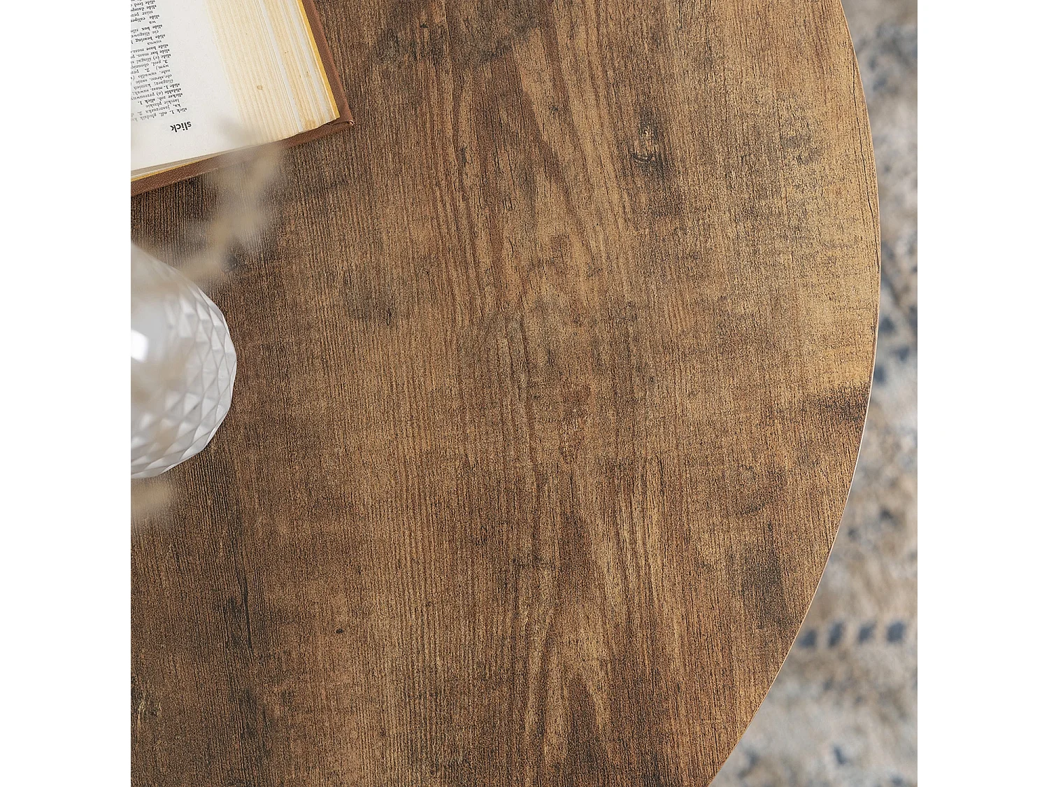 Tavolino da caffè Tim Max Rovere Rustico