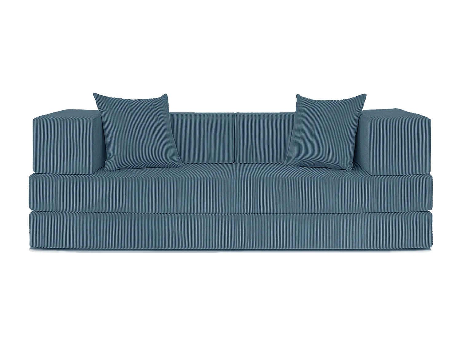 Canapé droit convertible FLEXIMOOD 3 pl, déhoussable