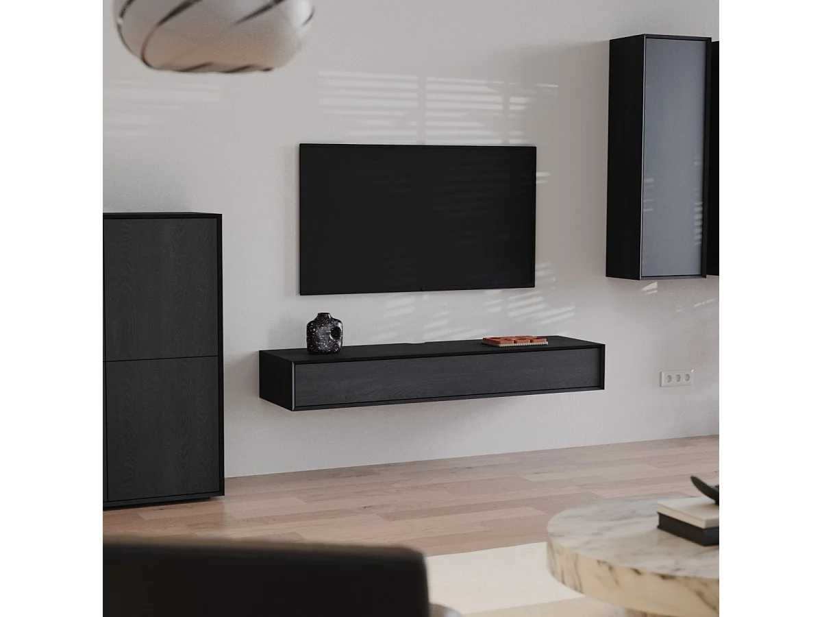 Mobile TV con 1 abbattente L160 cm - ORÉLIA