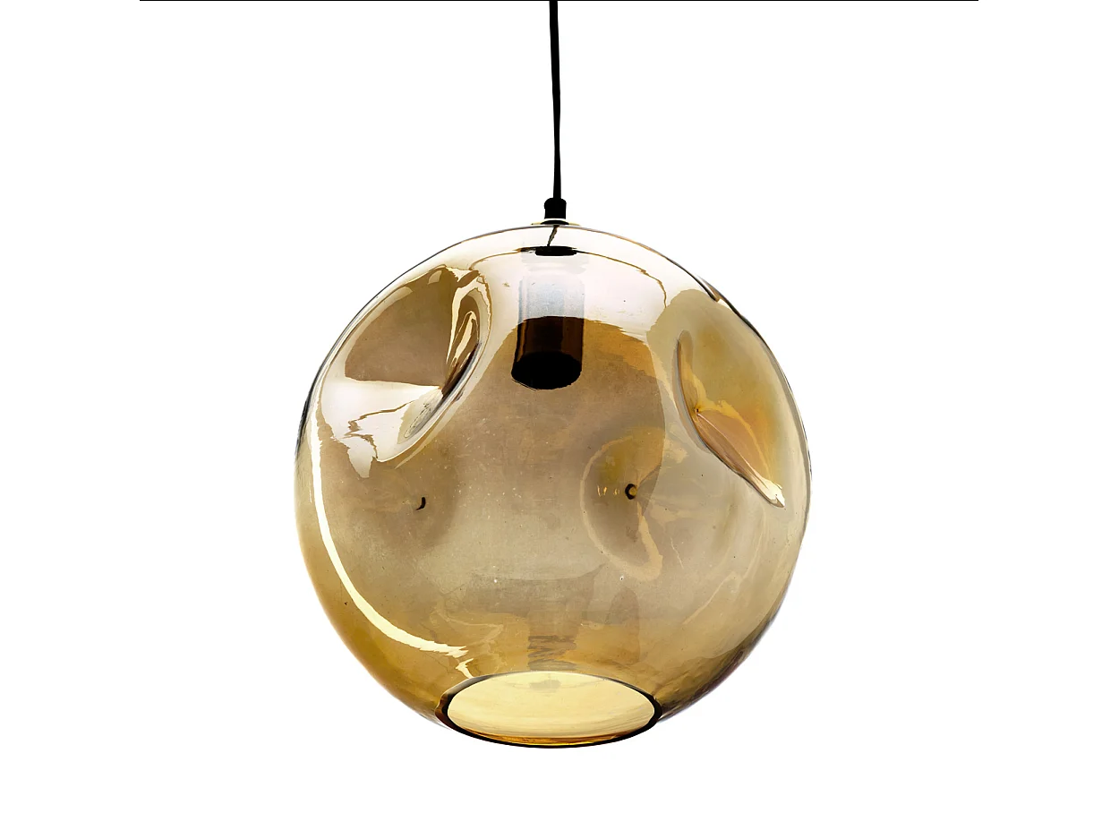 La Lampe Suspendue Bubbella - Pale Gold