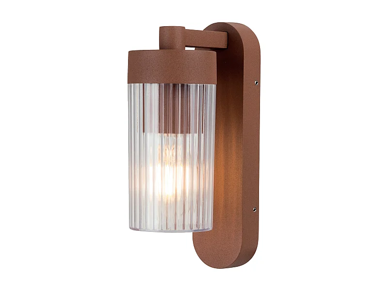 Applique murale d'extérieur CLARA rouille E27 H24cm