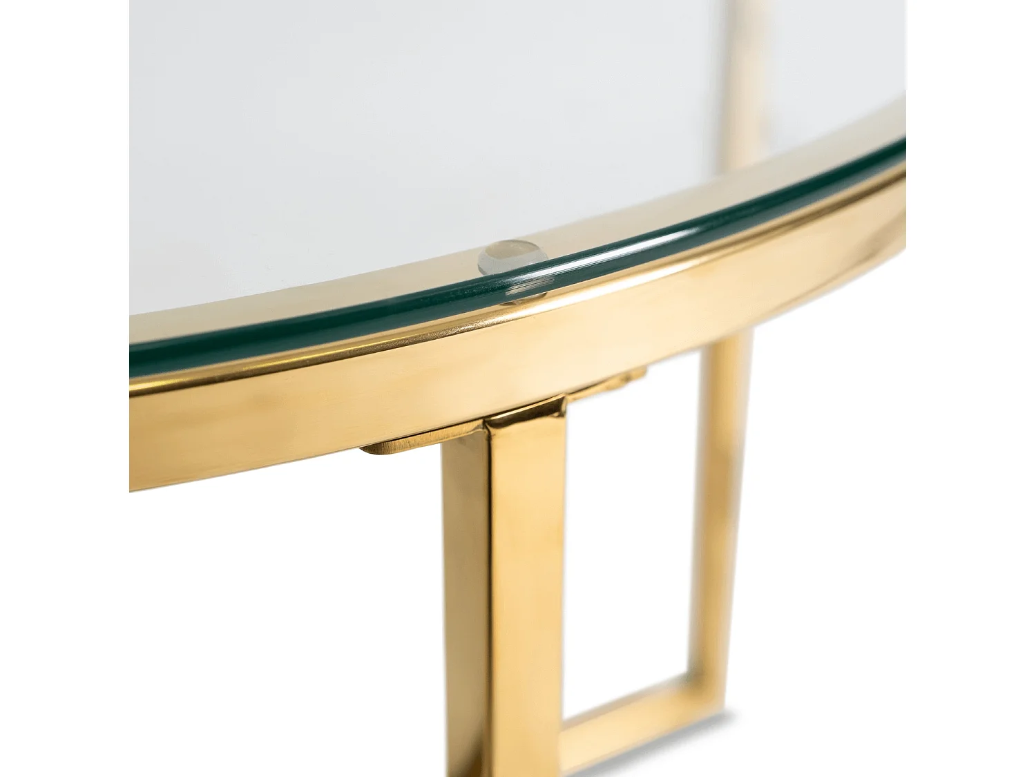 Salontafel Flip Transparant / Goud