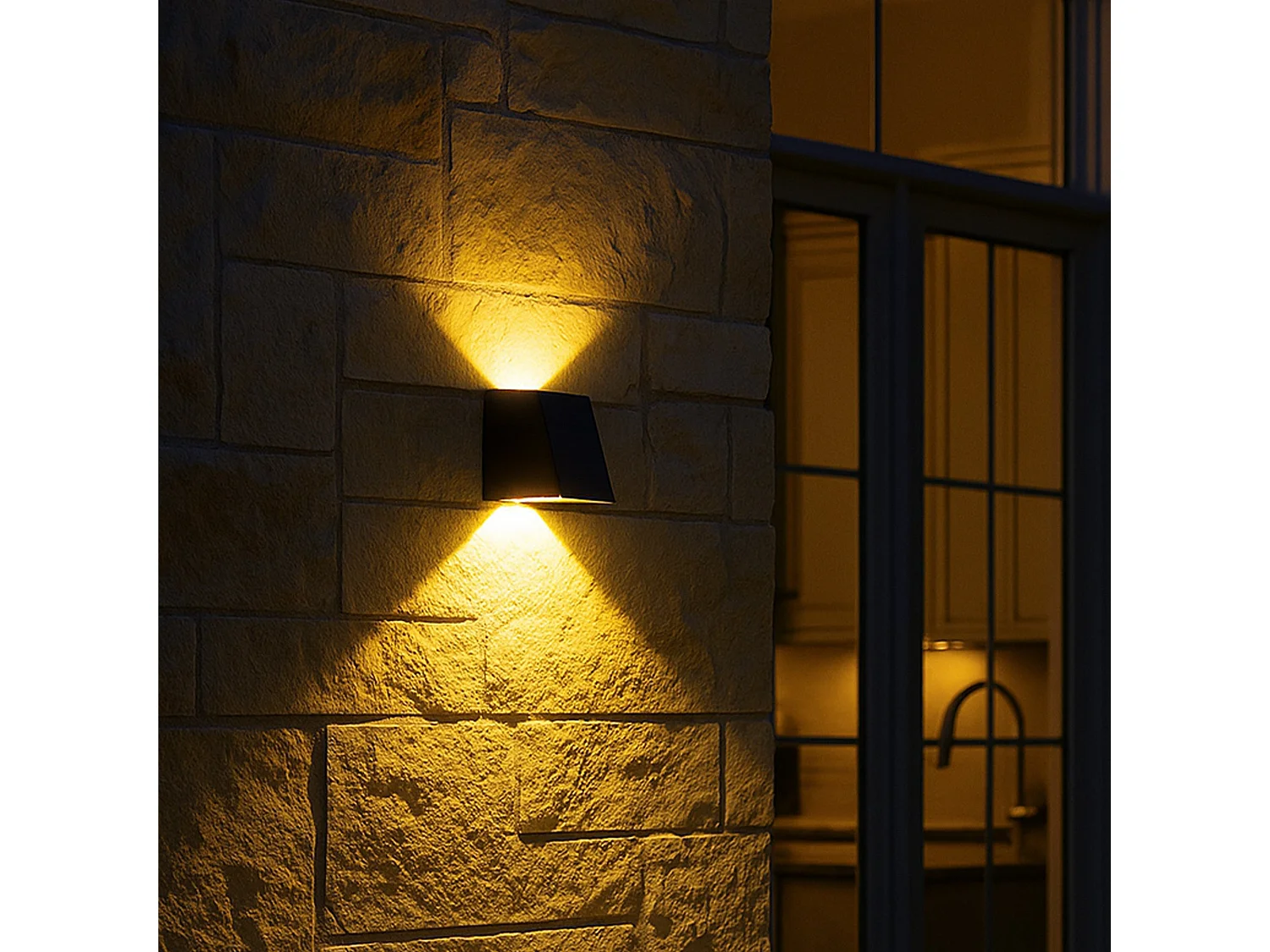 2 Appliques solaires BRIO H12cm