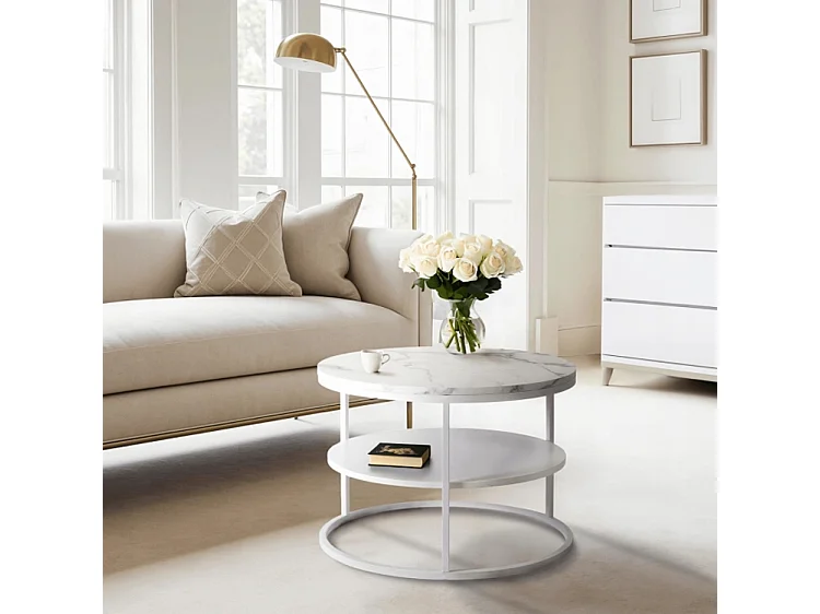 Salontafel Best Wit Marmer