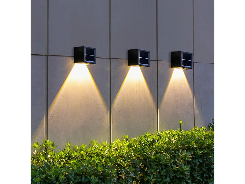 4 Appliques solaires DAXY H6cm