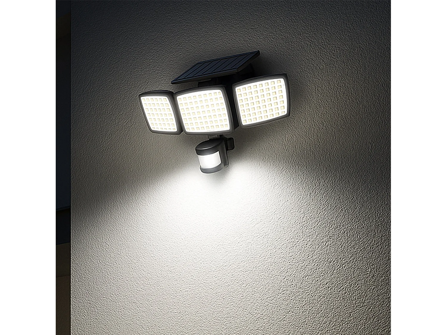 2 Projecteurs solaires sensor SPARKY 700LM