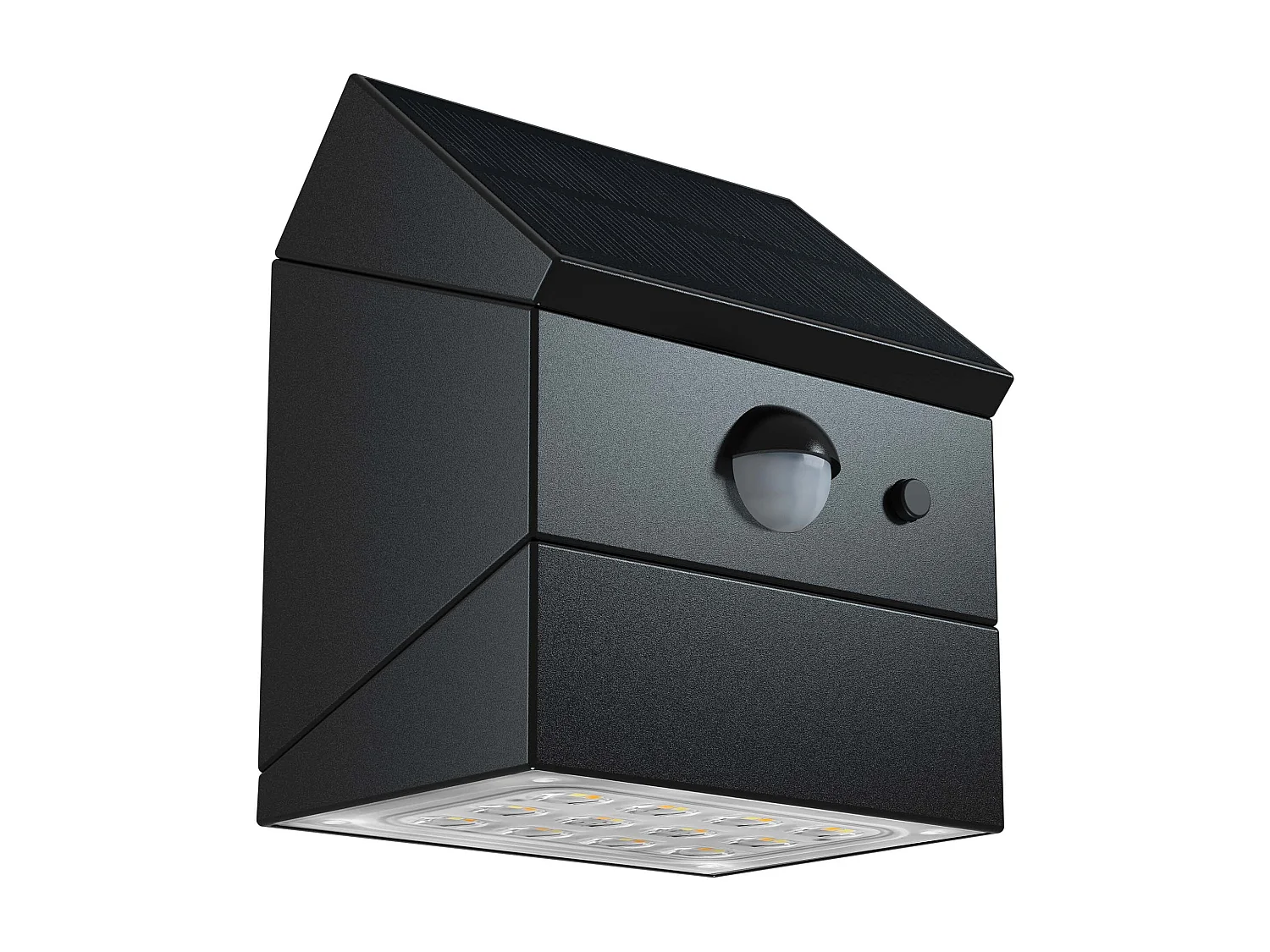 2 Appliques murales solaires LUMICUBE H12cm