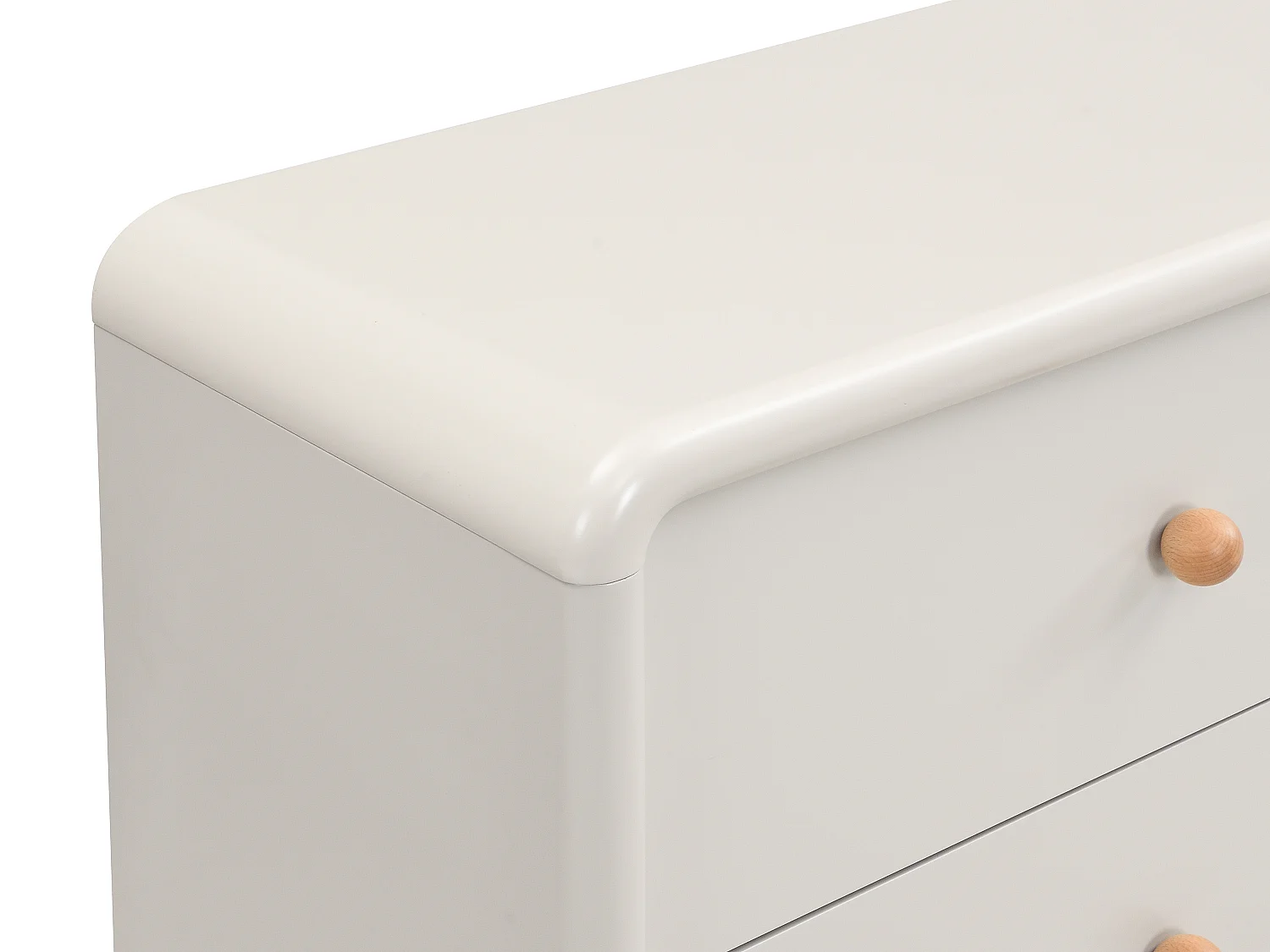 Commode avec 6 tiroirs - Beige - SELORINA