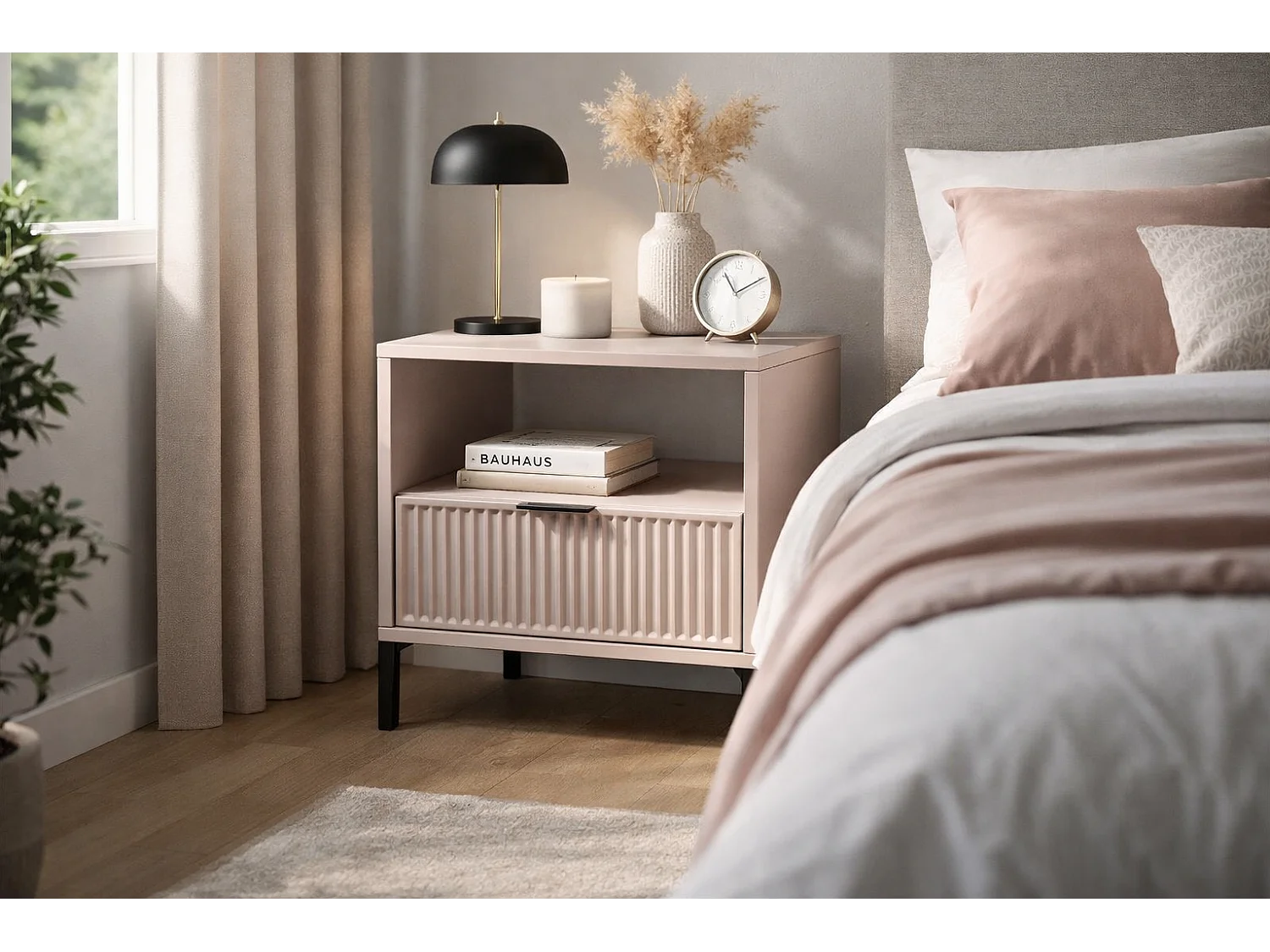 Table de chevet Eleganzo LS-7 Cachemire