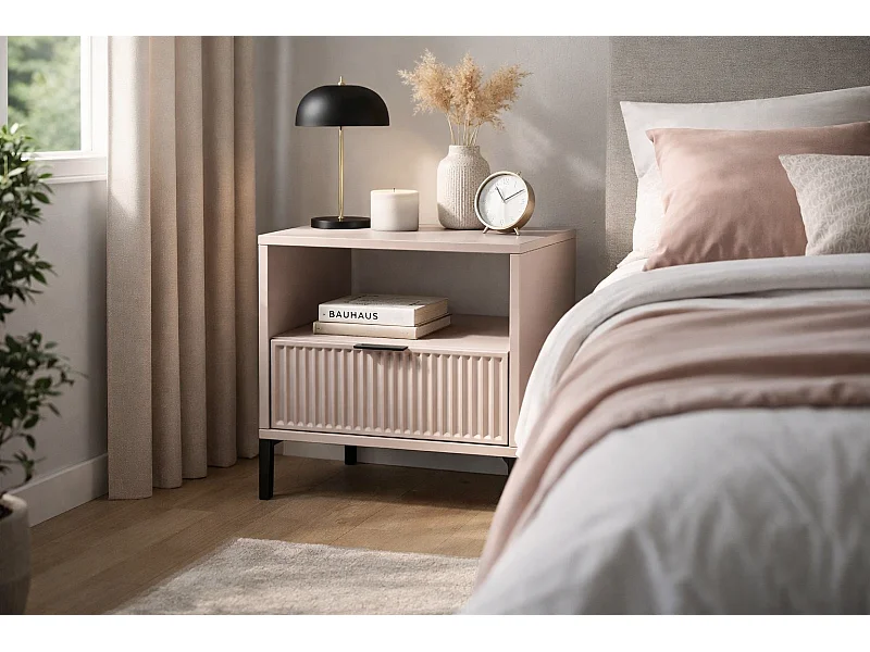 Table de chevet Eleganzo LS-7 Cachemire