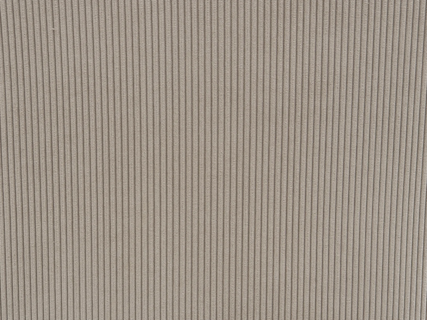 Chaise de bureau - Velours côtelé - Taupe et noir - Hauteur réglable - BATARU