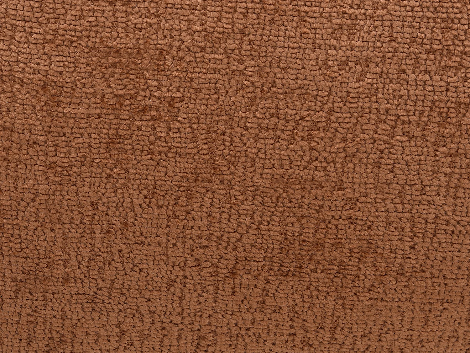 Chaise de bureau - Tissu texturé - Terracotta - Hauteur réglable - LASSANDRA