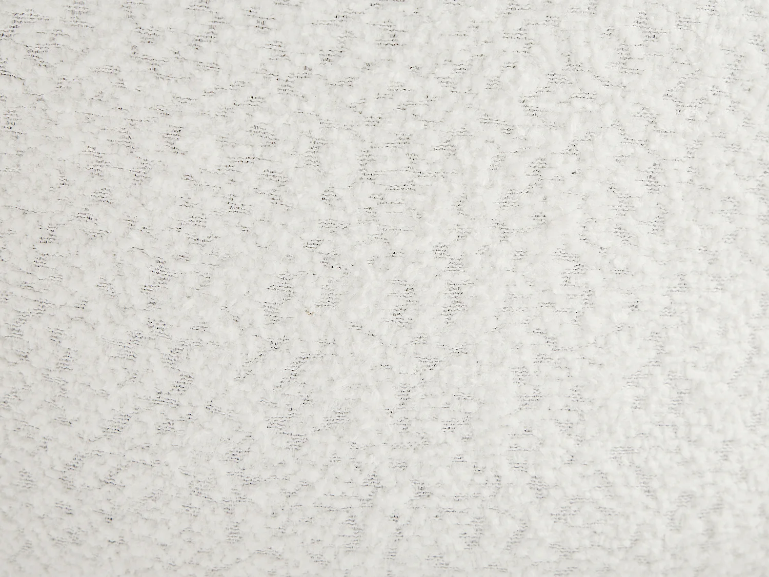 Chaise de bureau en tissu bouclette – Blanc et doré – Hauteur réglable – TIRIESI