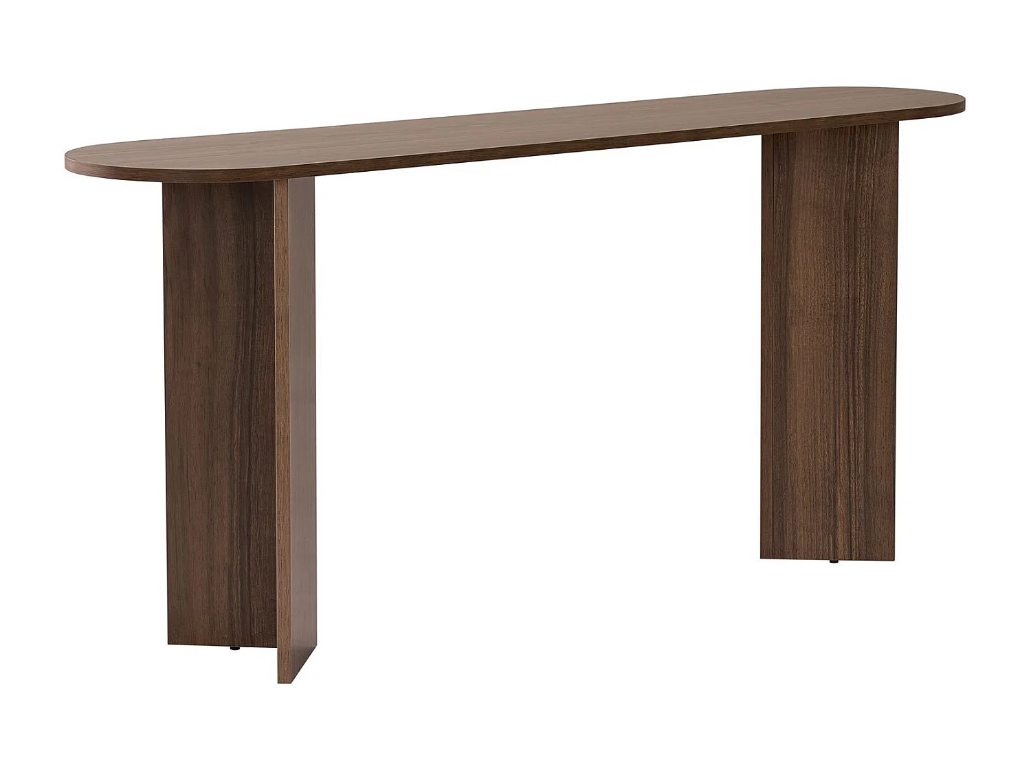 Buffet en bois "Sira" - 35 x 150 x 75 cm - Noyer