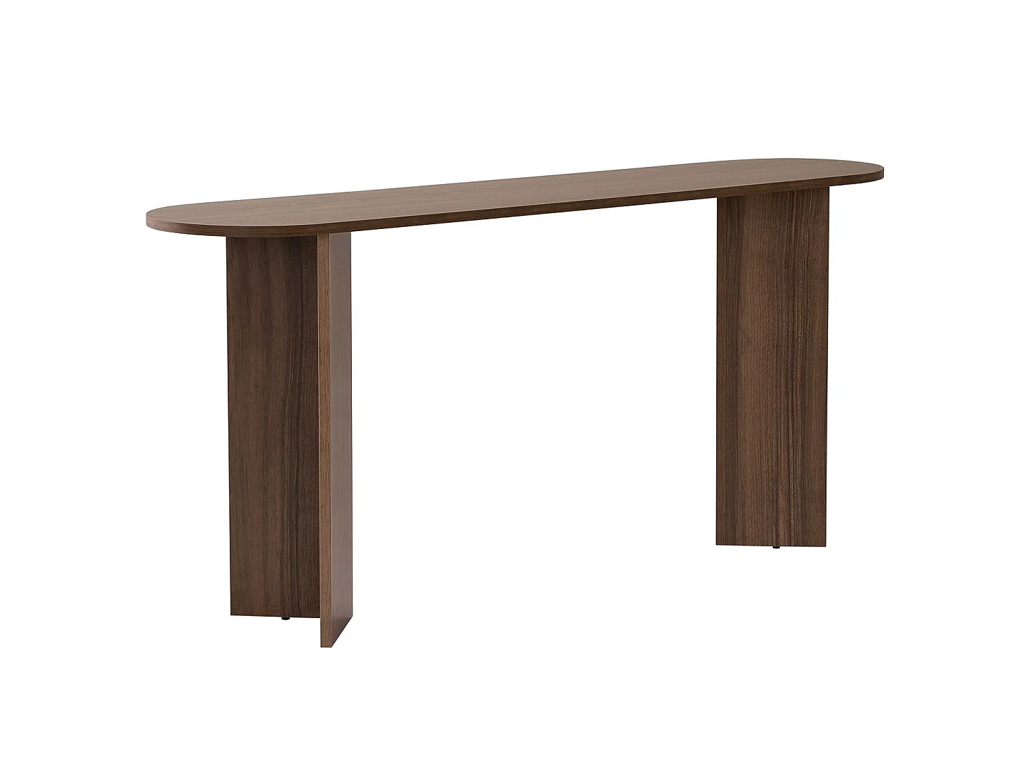Premium "Sira" Trä Buffé & Konsol Set - Klassisk Design - Noyer - 35x150x75 cm