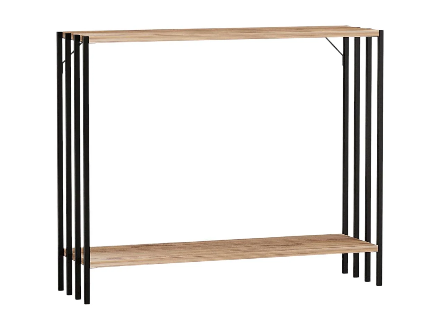 Console en bois "Verona" - 90 x 26 x 74 cm - Pin noir de l'Atlantique
