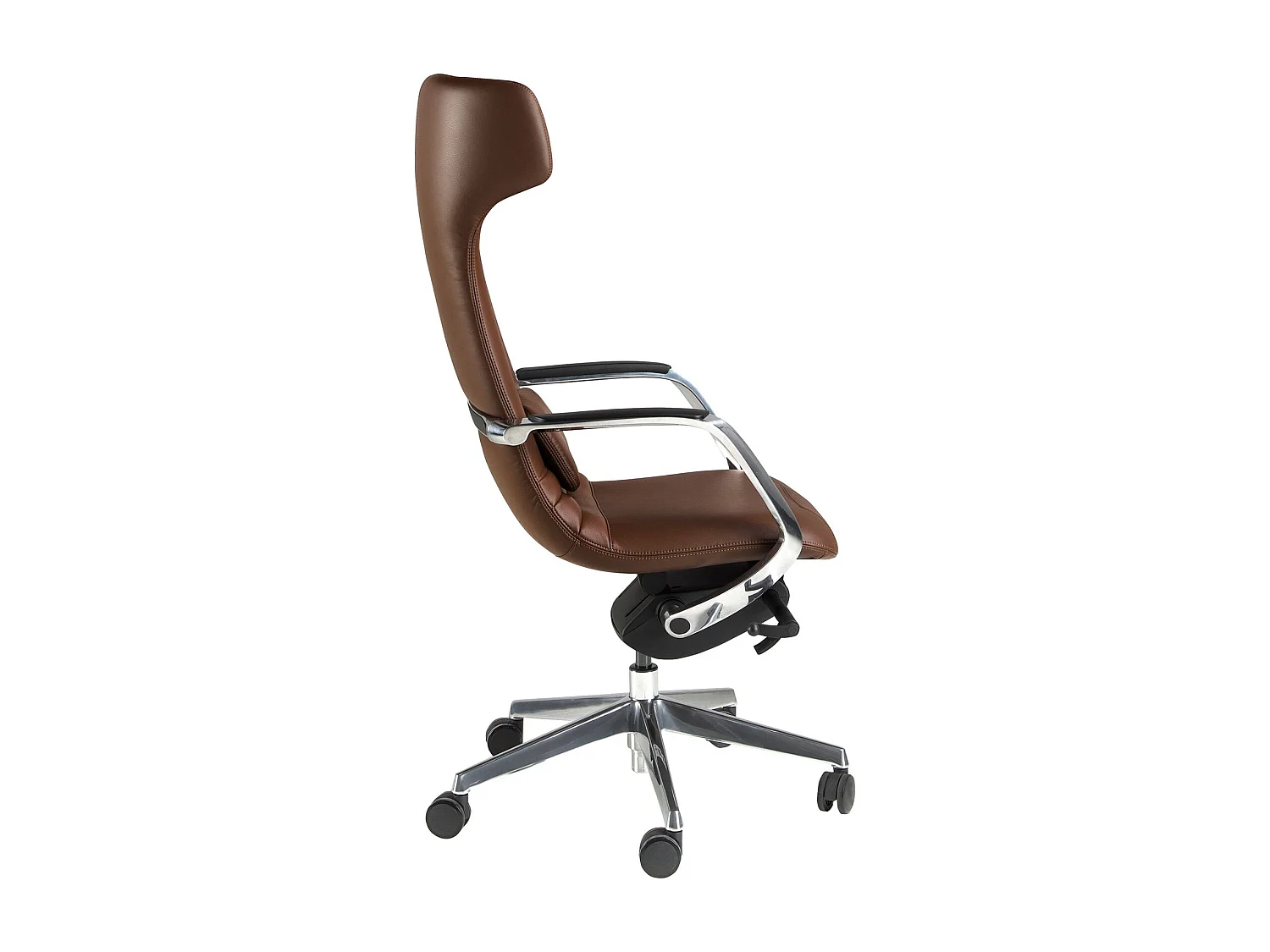 Fauteuil de bureau pivotant en similicuir noir 4215 ANGEL CERDA