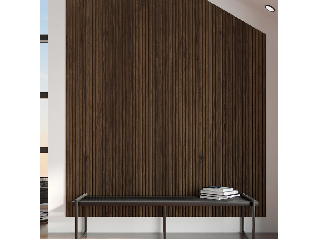 Protocole Home - Panneaux acoustiques décoratifs BELLA PRO 278 x 60 cm (MDF et feutrine acoustique).