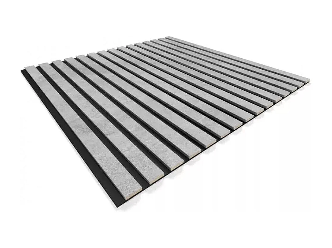 Protocole Home - Panneau acoustique scandinave 60 x 60 cm, 0,9 cm d'épaisseur, bois issu de foresterie durable et plastiques recyclés.