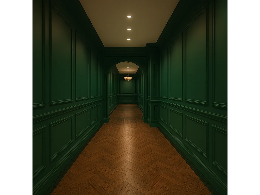 Protocole Home Moulure polymère peignable 2400 x 40 x 20 mm, blanc mat, facile à installer.