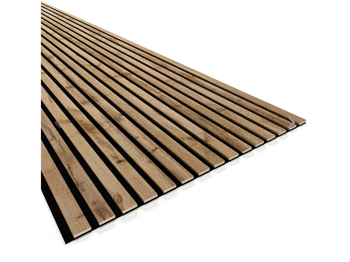 Protocole Home - Panneaux acoustiques décoratifs BELLA PRO 278 x 60 cm (MDF et feutrine acoustique).