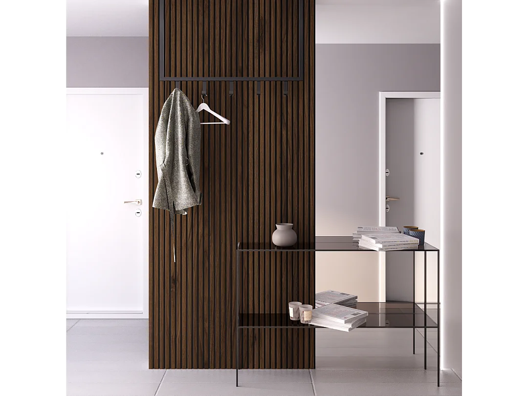 Protocole Home - Panneaux acoustiques décoratifs BELLA PRO 278 x 60 cm (MDF et feutrine acoustique).