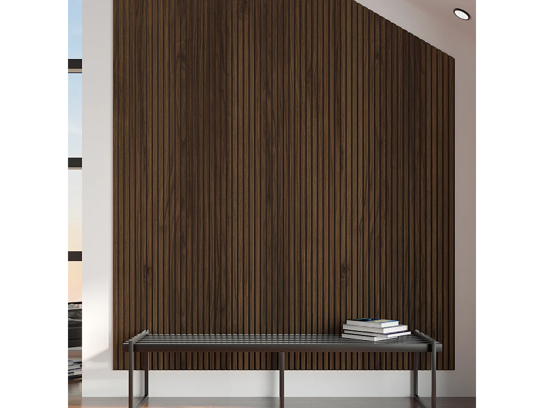 Protocole Home - Panneaux acoustiques décoratifs BELLA PRO 278 x 60 cm (MDF et feutrine acoustique).