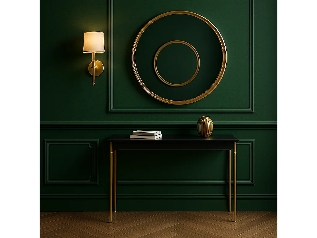 Protocole Home - Moulure murale peignable en polymère blanc mat 2400 x 25 x 15 mm.