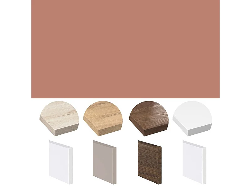 Fond de hotte en aluminium - essentiel terracotta - 70x90 cm