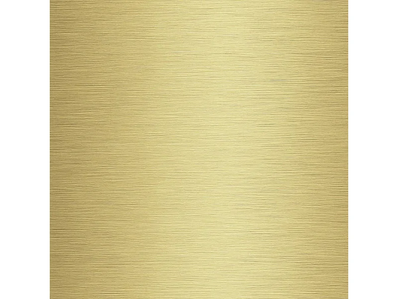 Crédence cuisine en aluminium - effet industriel doré - 300x20 cm (en 3 bandeaux)