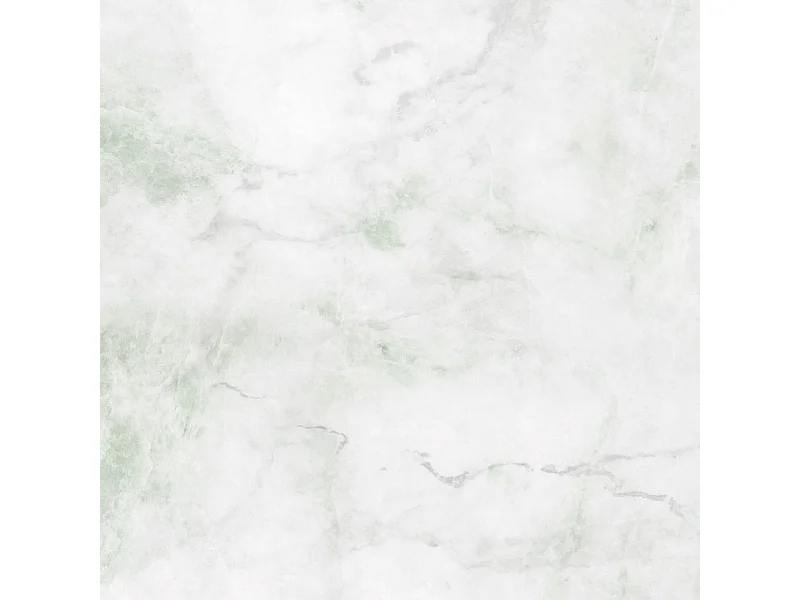 Crédence cuisine en aluminium - effet marbre vert - 300x20 cm (en 3 bandeaux)