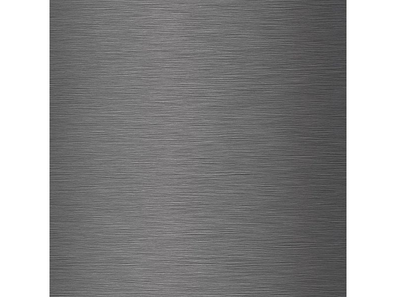 Crédence cuisine en aluminium - effet industriel gris anthracite - 300x20 cm (en 3 bandeaux)