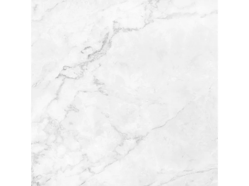 Crédence cuisine en aluminium - marbre blanc - 300x20 cm (en 3 bandeaux)