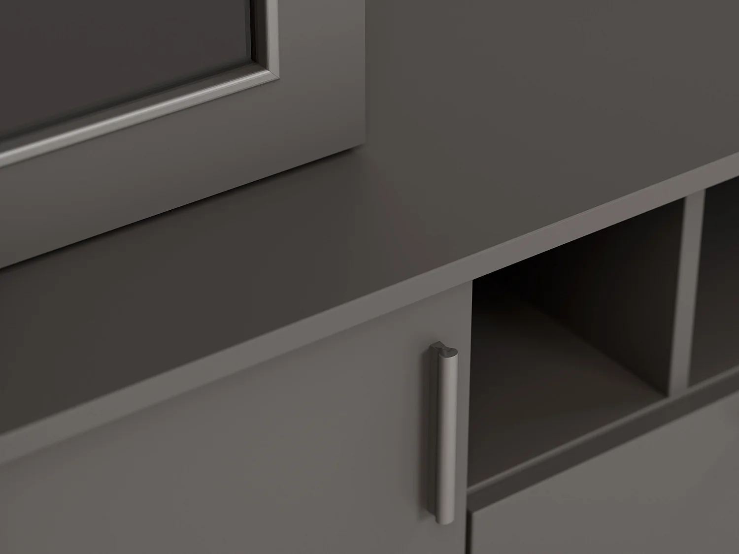 Meuble de séjour complet avec grandes armoires et rangements hauts – Direct fabricant EMEBLAST