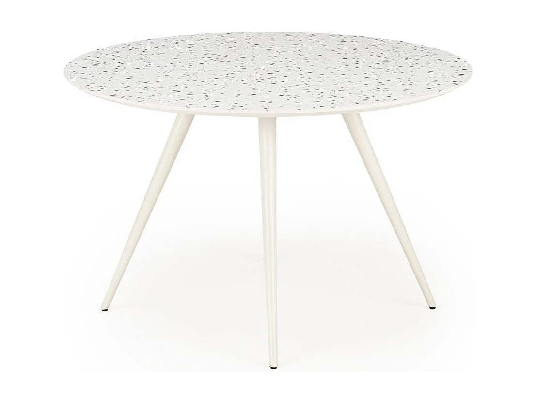 Table ronde en chêne pour 4 personnes 120x76 cm