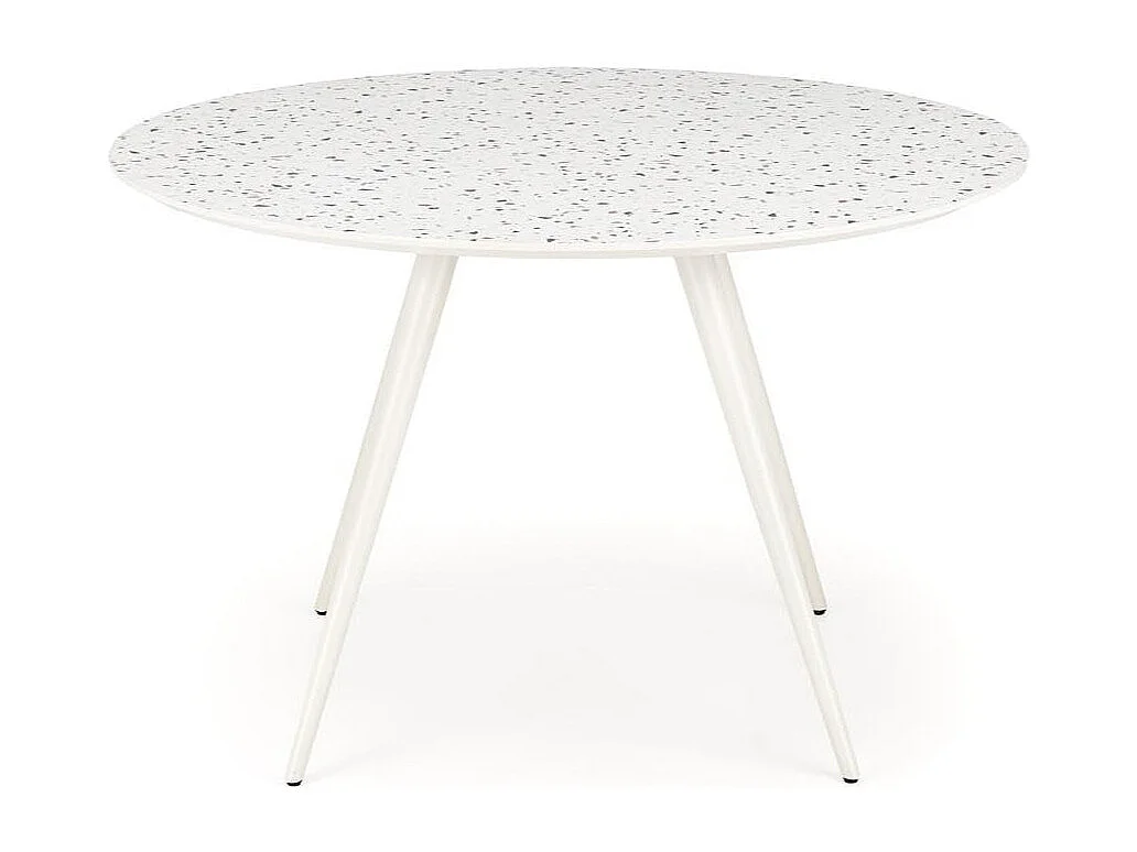Table ronde en chêne pour 4 personnes 120x76 cm