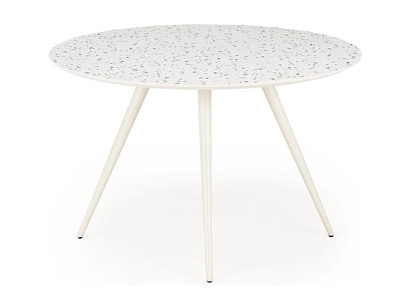 Table ronde en chêne pour 4 personnes 120x76 cm