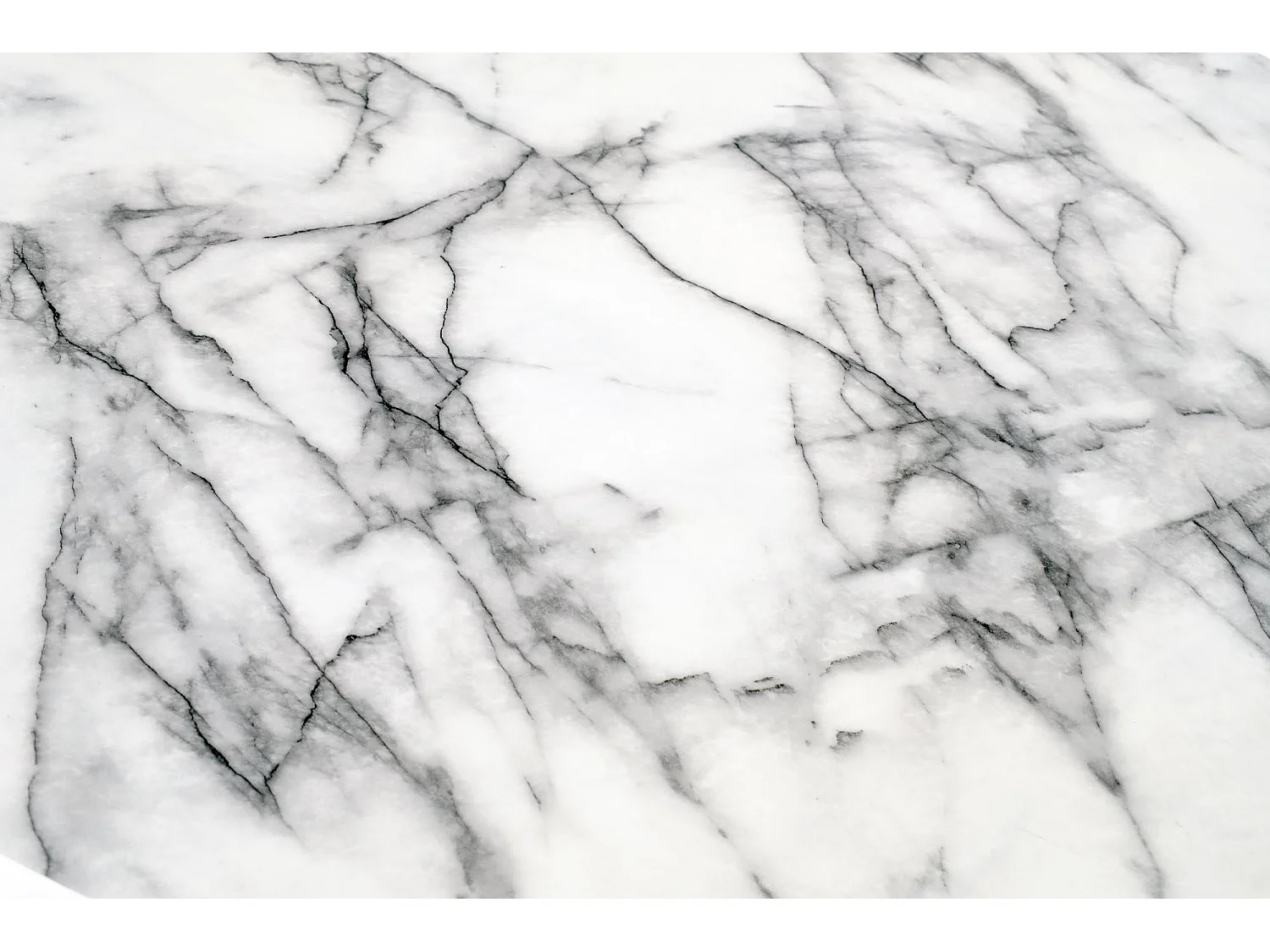 Table ronde en marbre pour 4 personnes 110x75 cm