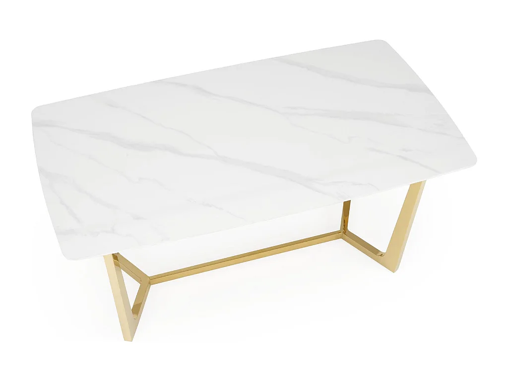 Table blanche pour 4/6 personnes 160x90 cm
