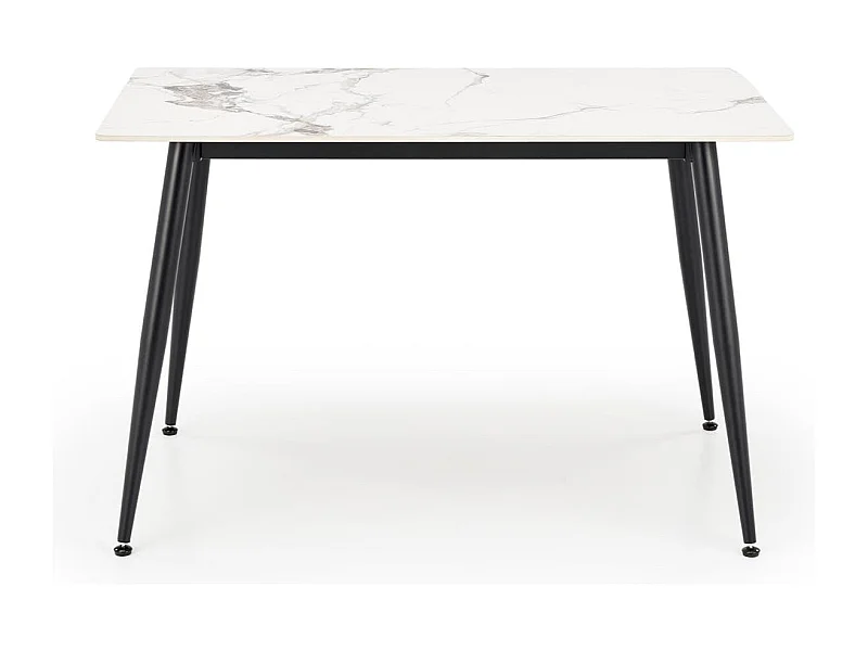 Table ronde pour 4 personnes en marbre 120x70 cm