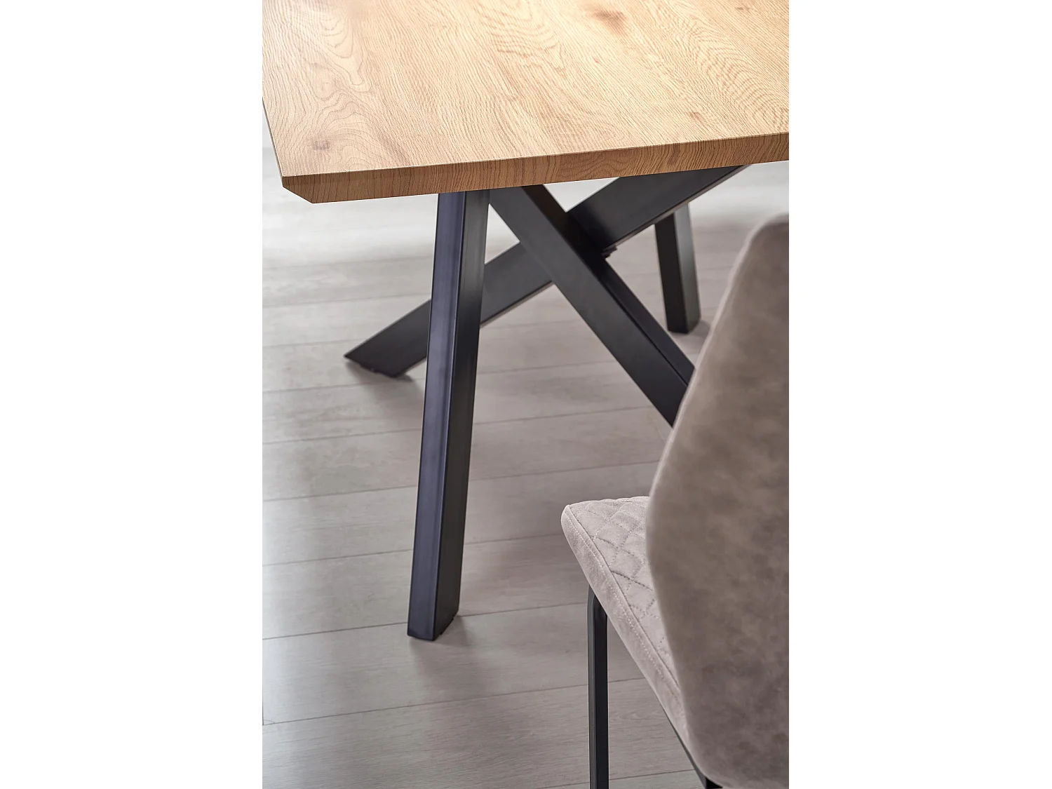 Table extensible en chêne pour 6/8 personnes