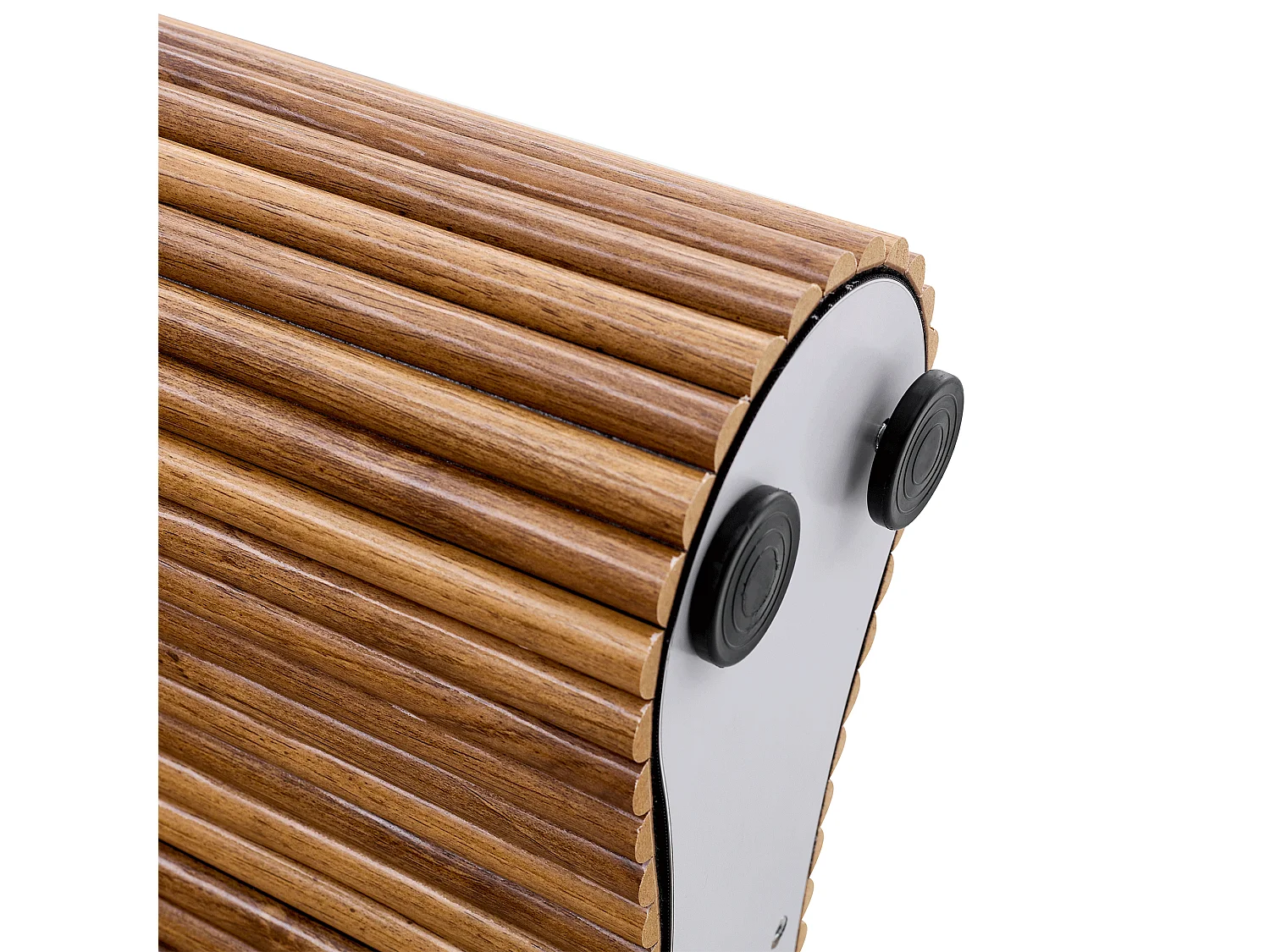 Table à manger 180x90cm pour 4 à 6 personnes - Plateau texturé - Couleur bois