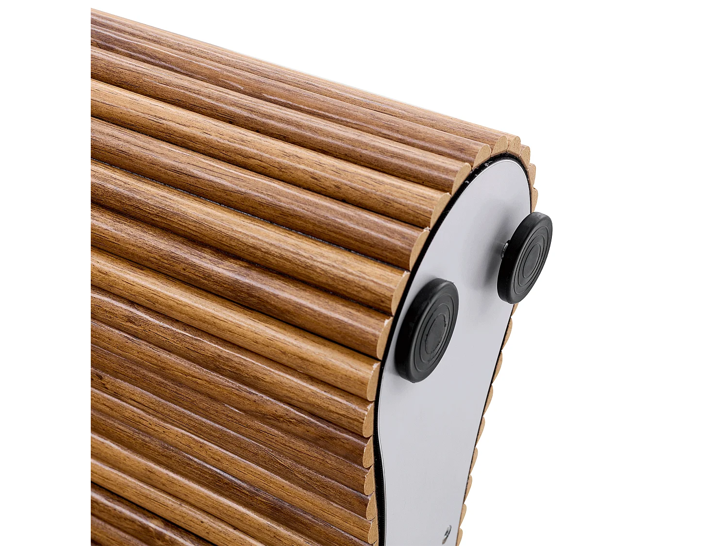 Table à manger 180x90cm pour 4 à 6 personnes - Plateau texturé - Couleur bois