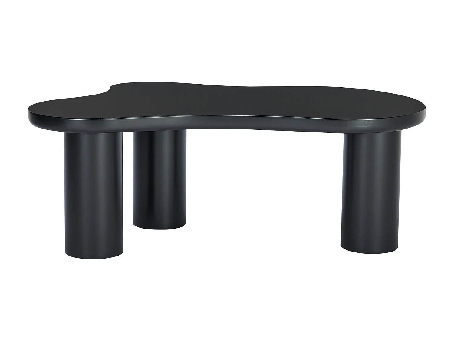 Table basse en forme de nuage noir - Bois en MDF et PVC