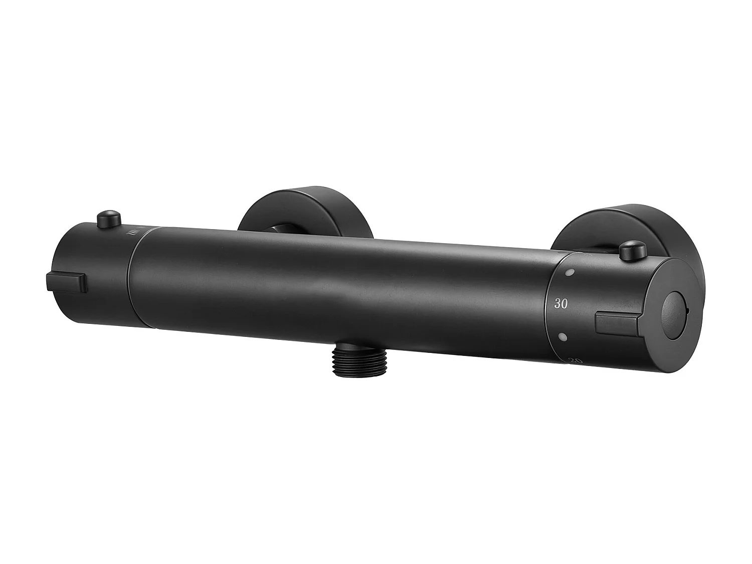 Miscelatore Termostatico per Doccia SucceBuy con Blocco di Sicurezza 38°C, Rubinetto Termostatico ad Acqua Calda e Fredda, Rivestimento Elettroforetico